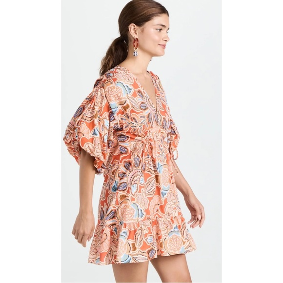 Sari Floral Mini Dress | Misa - Picture 3 of 6
